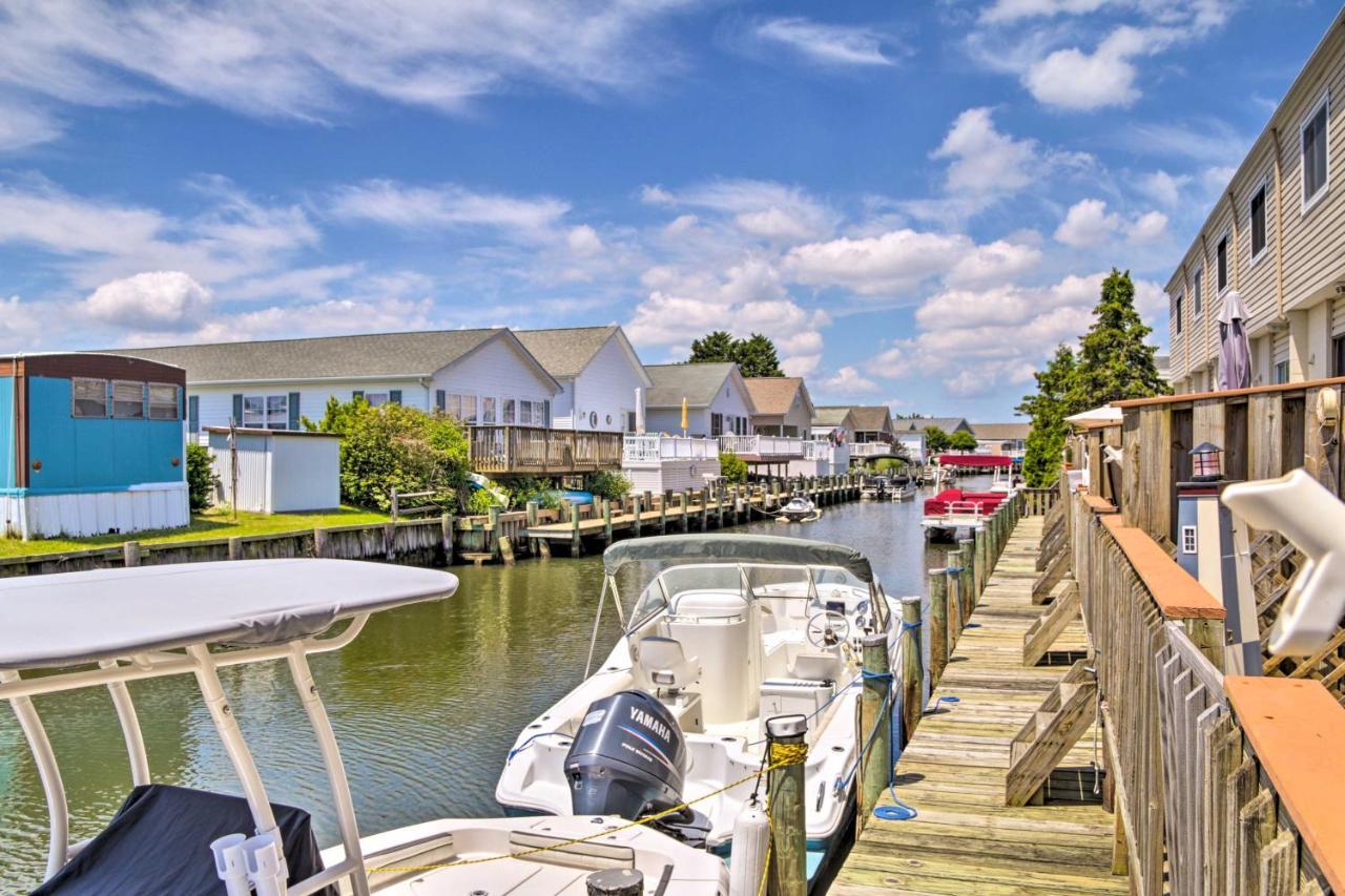 Ocean City Townhome, Deck With Canal Access! Ngoại thất bức ảnh
